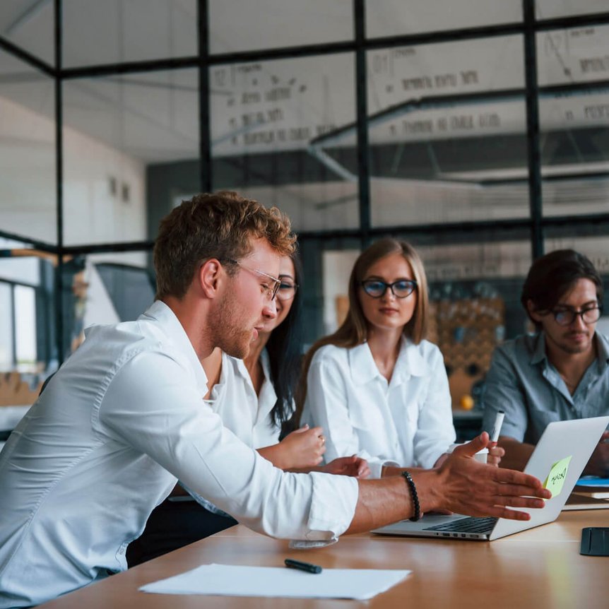 Business team success